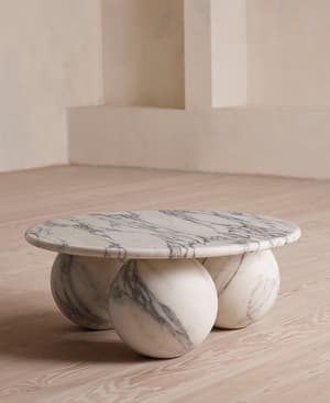Oxley Coffee Table - Arabescato Corchia Marble - Listing Image