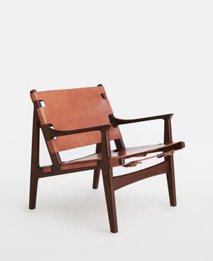 Sagrada Chair - Chestnut Leather - Hover Image