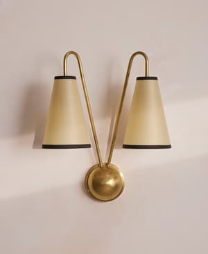 Clarke Wall Light - Antiqued Brass - US - Listing Image