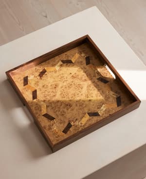 Leto Burl Tray - Hover Image
