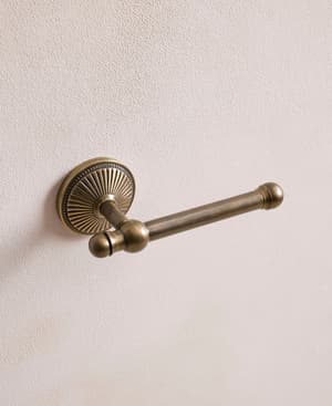Charlton Toilet Roll Holder - Brass - Hover Image