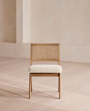 Hayward Dining Chair - Linen - Taupe - Hover Image