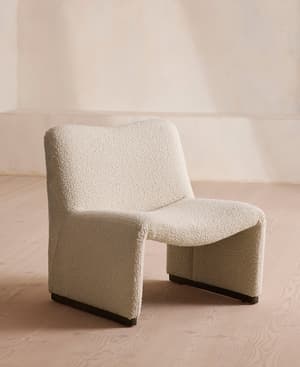 Lovett Armchair - Boucle - Natural - Hover Image