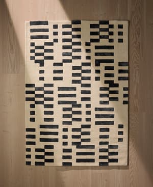 Raya Rug Black - 270 x 360cm - Hover Image