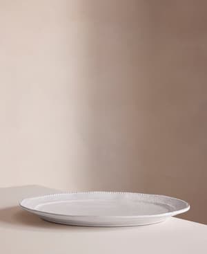 Hillcrest Oval Serving Platter - White - Listing Image