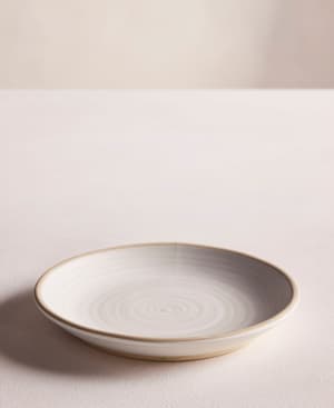 Morley Side Plate - White - Set of Four - Hover Image