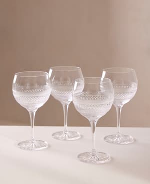 Huxley Cut Crystal Gin Glass - Set of four - Listing Image