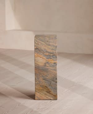 Delos Plinth - Brazilian Quartzite - Large - Hover Image