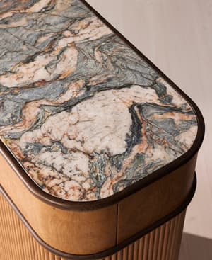Dorian Console Unit - Brazilian Quartzite - Hover Image