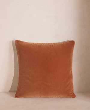 Darcy Square Cushion - Velvet - Antique Rose - Listing Image