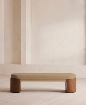 Lukas Bench - Linen - Wheat - US - Hover Image