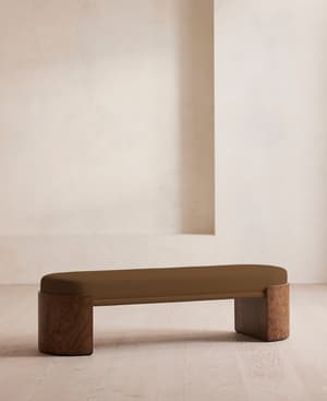 Lukas Bench - Linen - Ochre - Listing Image