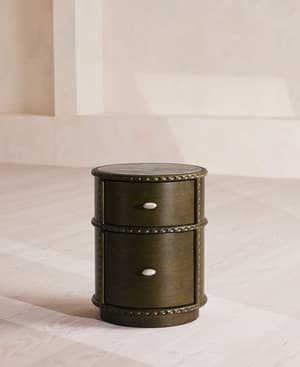 Pietro Bedside Table - Brazilian Quartzite - Hover Image
