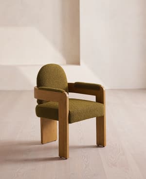 Emerson Dining Chair - Boucle - Kelp - US - Listing Image