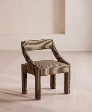 Laurie Dining Chair - Wimpole Stripe - US - Listing Image