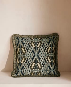 Aspen Square Cushion - Olive - Listing Image