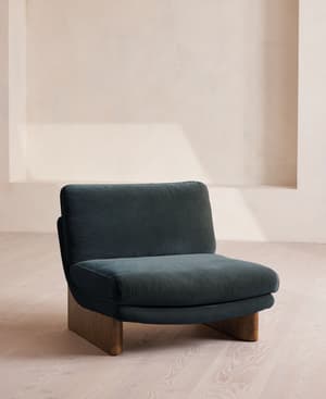 Tellis Chair - Velvet - Grey Blue - Listing Image