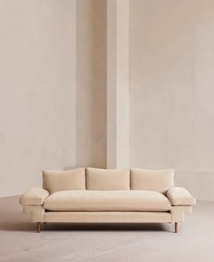 Bristol Sofa - Velvet - Porcelain - Listing Image