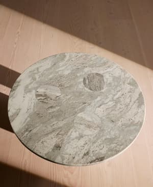 Tisbury Coffee Table - Terra Bianca Marble - Hover Image