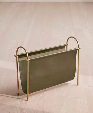 Meard Magazine Rack Olive - Hover Image