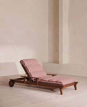 Ardingly Outdoor Sunlounger - Shoreditch House Stripe - Listing Image