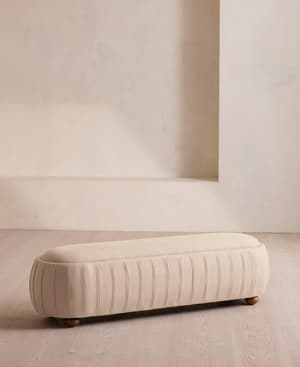 Vivienne Bench - Linen - Bisque - US - Listing Image