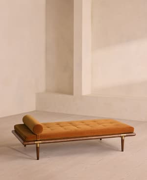 Theodore Daybed - Mustard Velvet - Listing Image
