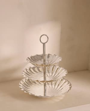 Mews Silver Serving Stand - Listing Image