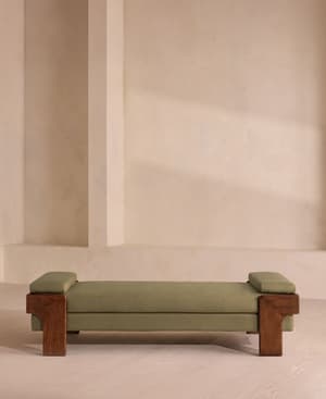 Marcia Daybed - Linen - Sage - Hover Image