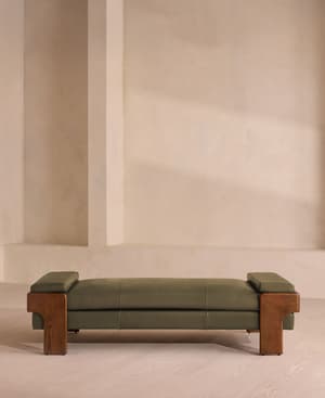 Marcia Daybed - Leather - Moss - Hover Image