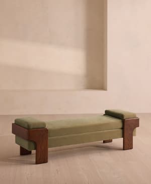Marcia Bench - Lichen Velvet - Listing Image