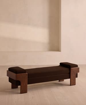 Marcia Bench - Chocolate Velvet - Listing Image