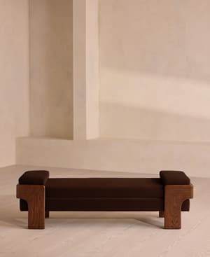 Marcia Bench - Chocolate Velvet - Hover Image
