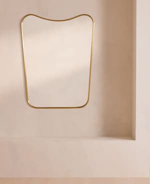 Cooper Wall Mirror - Antique Brass - Hover Image
