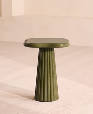 Dayton Outdoor Side Table - Concrete - Pine - Hover Image