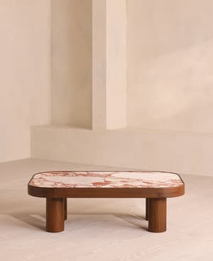 Sylvan Outdoor Coffee Table - Bulgari Marble - Listing Image
