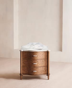 Valerie Single Vanity - Arabescato Marble - Listing Image