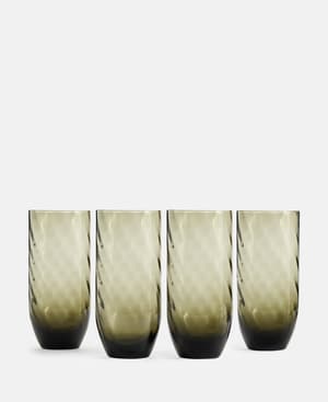 Rosendale Highball - Smoke - Set of Four - Hover Image