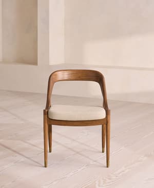 Warren Dining Chair - Slubby Linen - US - Hover Image