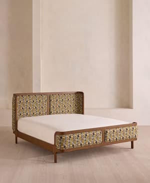 Belsa Bed - King - Echo Jacquard - UK - Hover Image