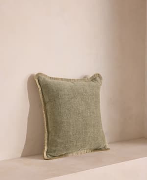 Orlaine Square Cushion - Sage - Hover Image