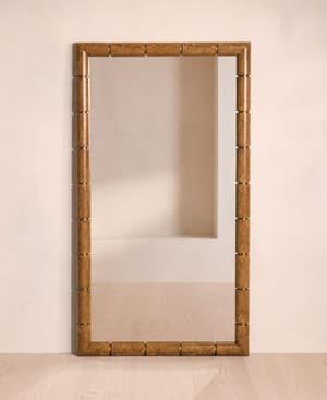 Furleigh Floor Mirror - Burl - Listing Image