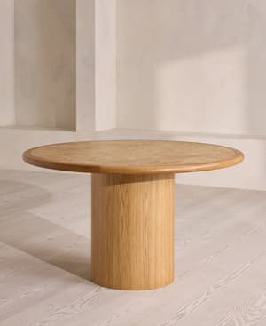 Elian Dining Table - Natural - Hover Image