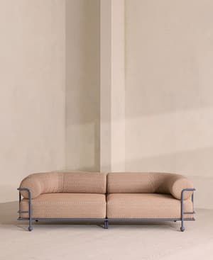 Gaspard 3 Seater Outdoor Sofa - Pierre Frey - Cassis - US - Hover Image