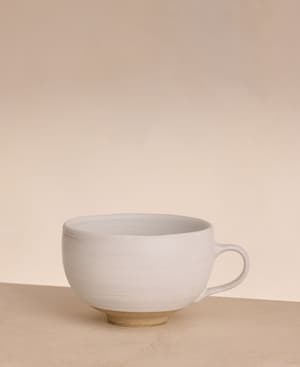Morley Mug - White - Set of Four - Hover Image