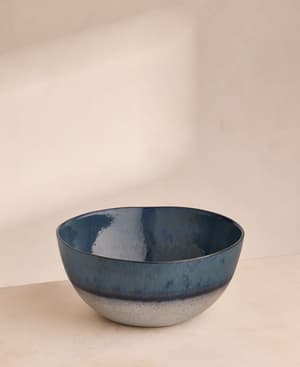 Nero Serving Bowl - Blue - Hover Image