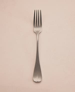 Stonewashed Dinner Fork - Set of Four - Hover Image