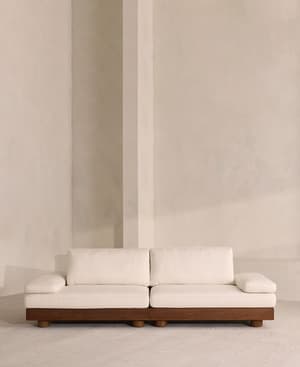 Truro Outdoor Sofa - Three Seater - Woven Natural - US - Hover Image