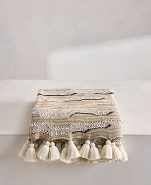Cloud Knitted Throw - Hover Image