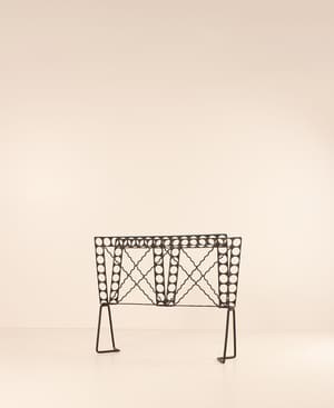 Vintage Magazine Rack - Iron - Listing Image